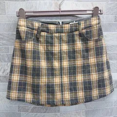 GYDA FALL チェック スカートライク ショーパン 12476