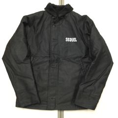 SEQUEL シークエル フライトジャケット L SQ-22AW-JK-04 ブラック