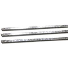 笠木 アオリ カバー セット 標準 ダブル キャブ 等 2110mm*2 1600mm*1 41.5mm x 40mm 3本 縞板 滑り止め