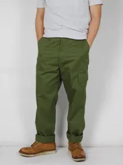 イギリス軍 OD サイドポケット付 ベイカーパンツ USED 201U-のサムネイル