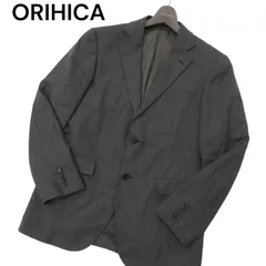 美品✨カシミヤ✨ヘリンボーン生地✨ORIHICA テーラードジャケット Mサイズ カシミヤ混クラシカルヘリンボーン テーラードジャケット