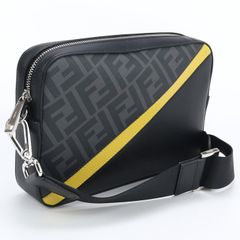 FENDI フェンディ カメラケース ダイアゴナル 7M0286 A9XS 斜め掛け ショルダーバッグ PVC【中古】 メンズ