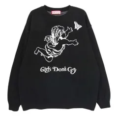 Girls Don't Cry ガールズドントクライ 24SS Angel Knit エンジェル ニット プリント セーター ブラック系 M【中古】のサムネイル