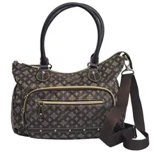 クリスチャンオリビエ 2WAY トートバッグ ショルダーバッグ ダークブラウン CHRISTIAN OLIVIER レディース