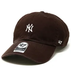 キャップ 47brand クリーンナップ  フォーティーセブン Yankees Base Runner '47 CLEAN UP ブラウン 【MB】