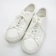 ◇ Θ CONVERSE コンバース ローカットスニーカー サイズ24.5 ホワイト レディース メンズ E  【1412260034975】