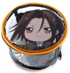 [중고] 잡화 아사쿠라 잎 원형 파우치 [히코쿠지 ONLINE SHAMAN KING] B상