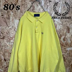 【激レア】80's イギリス製 フレッドペリー スウェット 長袖ポロシャツ