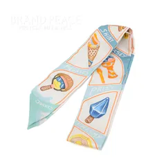 新品・未使用 Hermes エルメス　ツイリースカーフ　ファニー・アイスクリーム エルメス ツイリー Funny Ice Cream ファニー アイスクリーム