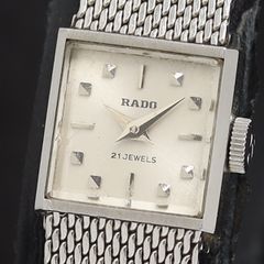 RADO ラドー ヴィンテージ 腕時計 21JEWELS 手巻き スクエア - メルカリ