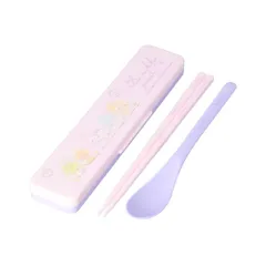 ☆ すみっコぐらしおまじない ☆ キャラクター 抗菌コンビセット Skater スケーター キャラクター お箸 スプーン 箸ケース セット カトラリー カトラリーセット お弁当 お箸セット おはしセット 箸 おはし スプーン コンビセット 食洗器 食洗器対応