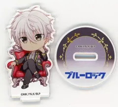 【中古】アクリルスタンド・アクリルパネル 凪誠士郎 「ブルーロック×CHARAUM CAFE ミニキャラトレーディングアクリルスタンド」
