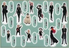 【中古】アクリルスタンド・アクリルパネル 集合 アクリルスタンド13体セット 描きおろしキャラクターイラストVer. 「SPY×FAMILY展」