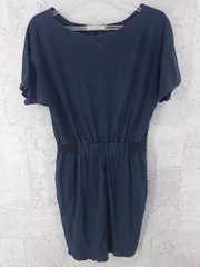 ◇ DES PRES デ プレ  半袖 ミニ ワンピース 1 ネイビー レディース  【中古】 【1002797089885】のサムネイル