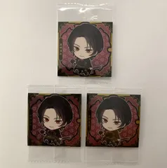 【未開封】 刀剣乱舞 加州清光 にふぉるめーしょん ウエハース シール 3枚セット 【まとめ売り】