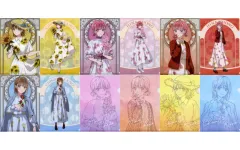 【中古】クリアファイル 全6種セット A4クリアファイル2枚セット 「タイトーくじ アオのハコ Seasonal flowers」 G賞