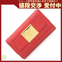 プラダ 6連キーケース 1PG222 レッド レザー 鍵
