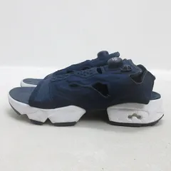 Q■【25cm】 Reebok リーボック ポンプフューリー INSTAPUMP FURY SANDALサンダル■紺/LADIES/29【中古】