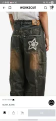 スターチーム　カーゴジーンズ 30 STAR TEAMCARPENTER JEANS - Apple Butter Store
