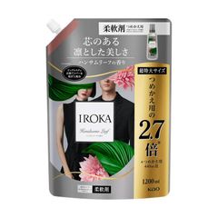 花王 IROKA イロカ -ハンサムリーフの香り-1200ml つめかえ用