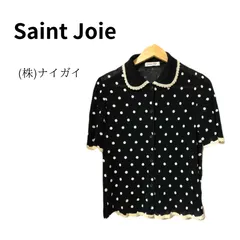 Saint Joie　サンジョア　ナイガイ　トップス　五分袖　カーディガン　レディース　ドット柄 Mのサムネイル