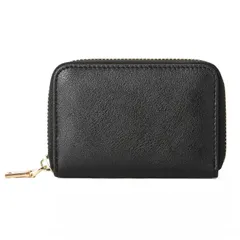 本革 クレジット カード ケース 磁気 干渉 防止 スキミング防止 RFID カード入れ じゃばら 大容量 メンズ レディース 男女兼用 (Black)