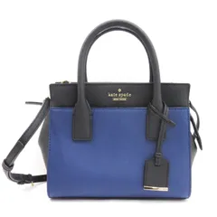 ケイトスペード KATE SPADE cameron street mini candace 2WAY ショルダーバッグ ハンドバッグ レザー ネイビー系