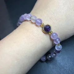 処分価格♤ ♣︎ アメジスト  ♧ ♠︎ 紫水晶 ★ ブレスレット☆天然石