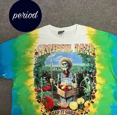P2176 Grateful Dead 90s タイダイ　バンドTシャツ