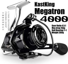 KastKing 4000 スピニングリール カストキング メガトロン