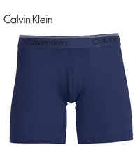 カルバンクライン ボクサーパンツ メンズ 1枚 前閉じ 下着 Calvin Klein ck ロング s m l xl ネイビー 【メール便】 正規品 新品 男性 518180