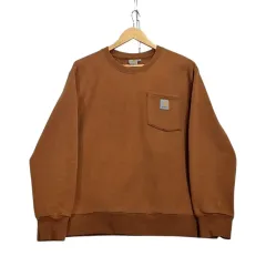 【新品同様】【状態良好】 Carhartt ブラウン トレーナー Lサイズ 新品同様】【状態良好】 Carhartt ブラウン トレーナー Lサイズ