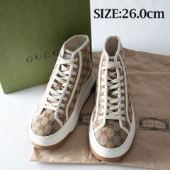 美品✨GUCCI ハイカットスニーカー ホワイト Bee刺繍 501803 - メルカリ