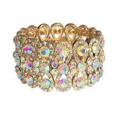 社交ダンス パーティー レディース ブレスレット 2個セット ベリーダンス 腕輪 アクセサリー 衣装 【J's select】