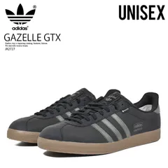 adidas アディダス GAZELLE GTX ガゼル ゴアテックス ガッツレー ユニセックス メンズ レディース ローカット スニーカー GORE-TEX CORE BLACK/UTILITY GREY/GUM5 (ブラック/グレー/ガム) JR2727のサムネイル