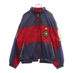 NIKE (ナイキ) 90s 銀タグ ワッペン付き ジップアップ トラックジャケット マルチ