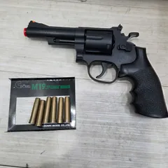 s.&w.357 MAGNUM ガスリボルバー　シリーズ ブラック Yahoo!オークション -「s&w 357マグナム」の落札相場・落札価格