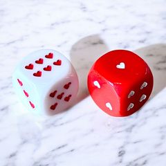 ハート サイコロ ダイス カード ゲーム 飲みゲー 飲み会 チンチロ おもちゃ