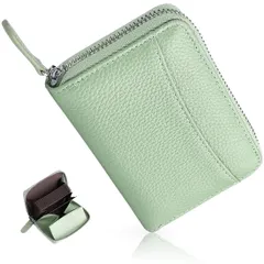 【特価商品】ビジネス 小さい シンプル 大容量 おしゃれ 本革 プレゼント スキミング防止 男女兼用 コンパクト 財布 小銭入れ ウォレット レディース お札入れ カードケース コインケース BENADON