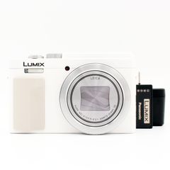 【新品級】PANASONIC LUMIX DC-TZ95 ホワイト コンパクトデジタルカメラ#6823