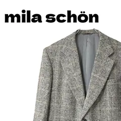 ミラショーンノーカラージャケット ミラショーンノーカラージャケット 2025年最新】mila schon レディース