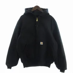 カーハートJ131アクティブジャケットC1005ダック地ブラック黒アメリカ製古着 古着 00年代 カーハート Carhartt アクティブジャケット ダック