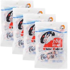 【迅速発送】大白兎 ミルクキャンディー108g＊４ White Rabbit（ホワイトラビット）大白兔糖 ソフトキャンディー
