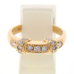 ポーラ / POLA　リング　K18YG　ダイヤモンド 0.35ct　# 8 【中古】 商品番号 20250422-1