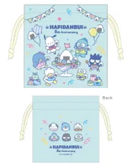 ティ【送料無料】【サンリオキャラクターズ】リボンフラット巾着【おにぎり】【はぴだんぶい】【ハピブイ】【ポーチ】【ケース】【小物入れ】【袋】【きんちゃく】【収納】【子供】【キッズ】【雑貨】【グッズ】【かわいい】