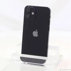 〔中古品〕 iPhone12 mini 64GB ブラック NGA03J／A SIMフリー【262】
