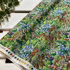 Yu076◇2.0m◇コットン100%◇E◇Floral gift