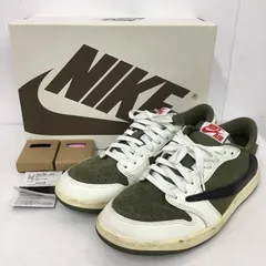 NIKE ナイキ スニーカー DM7866-200 AIR JORDAN 1 RETRO LOW OG SP TRAVIS SCOTT 25.5cm 箱有