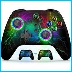 【新着商品】Switch コントローラー 無線 背面ボタン付き 【マクロ機能】 スイッチ コントローラー かっこいい 8色RGBライト 手動連射/連射ホルード スリープ解除 Switch プロコン 3階段TURBO 二重振動 ジャイロセンサー搭載 1000mA