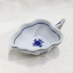 ロイヤルコペンハーゲン ブルーフルーテッド リーフオープンシュガー